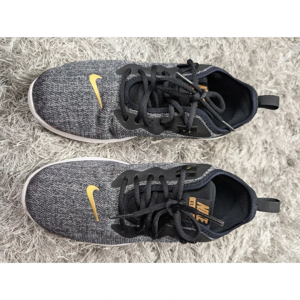 Nike Flex TR 9 Womens Training Shoes Black Gold AQ7491-003 Size 8